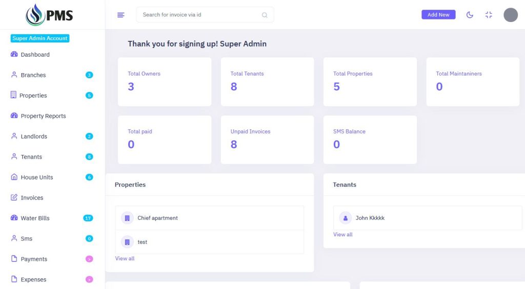 Property Management System
