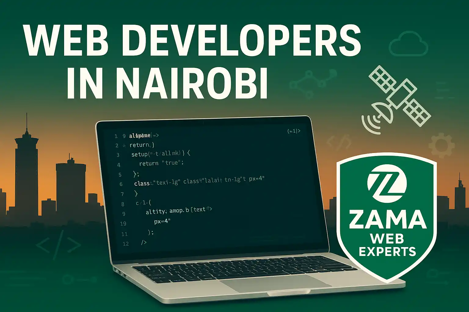 web developer in Nairobi