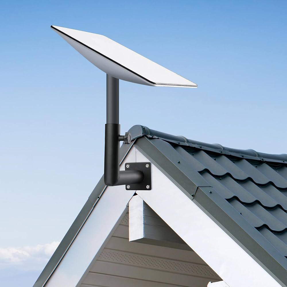 Starlink antenna mounting options for mud houses and non-conventional structures