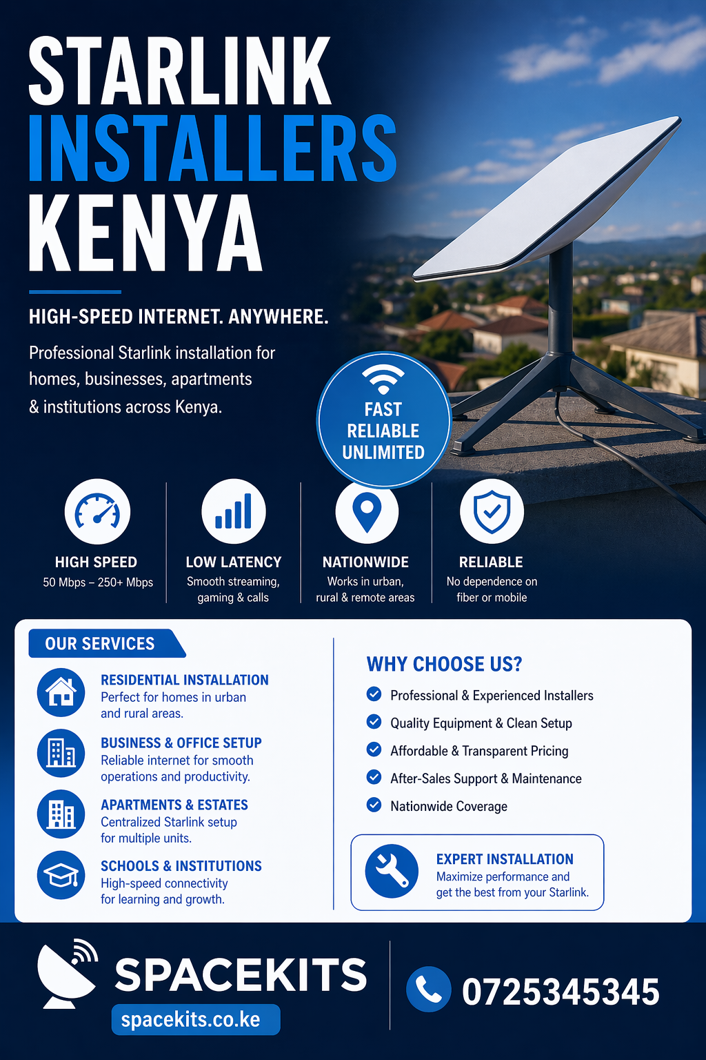 Starlink Installers Kenya