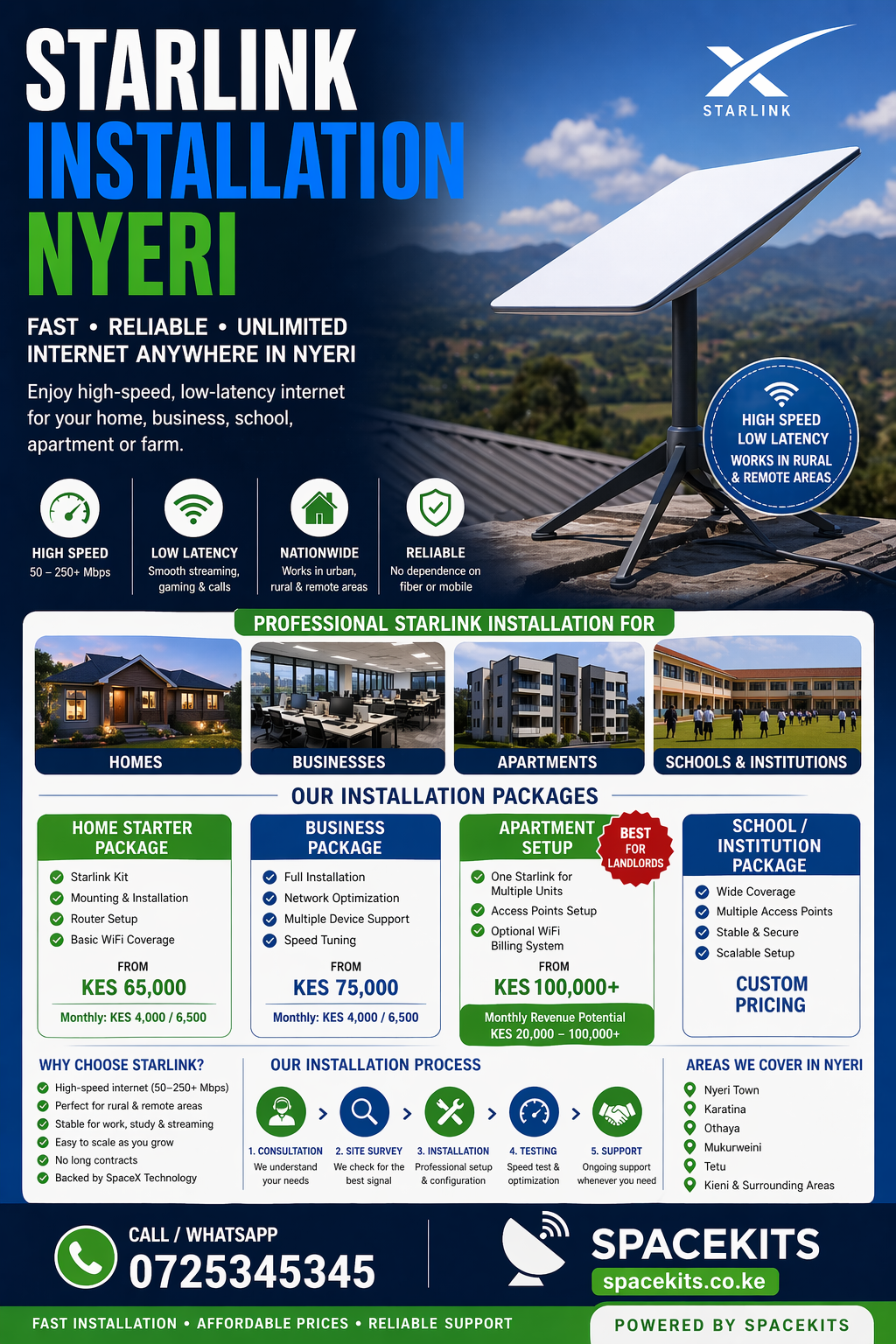 Starlink Installation Nyeri 