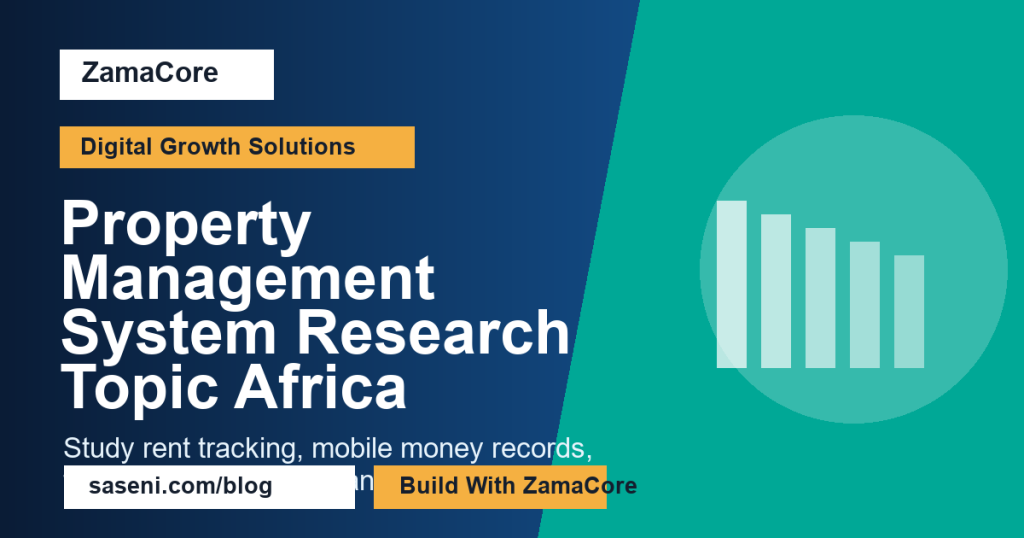 Property Management System Research Topic Africa
