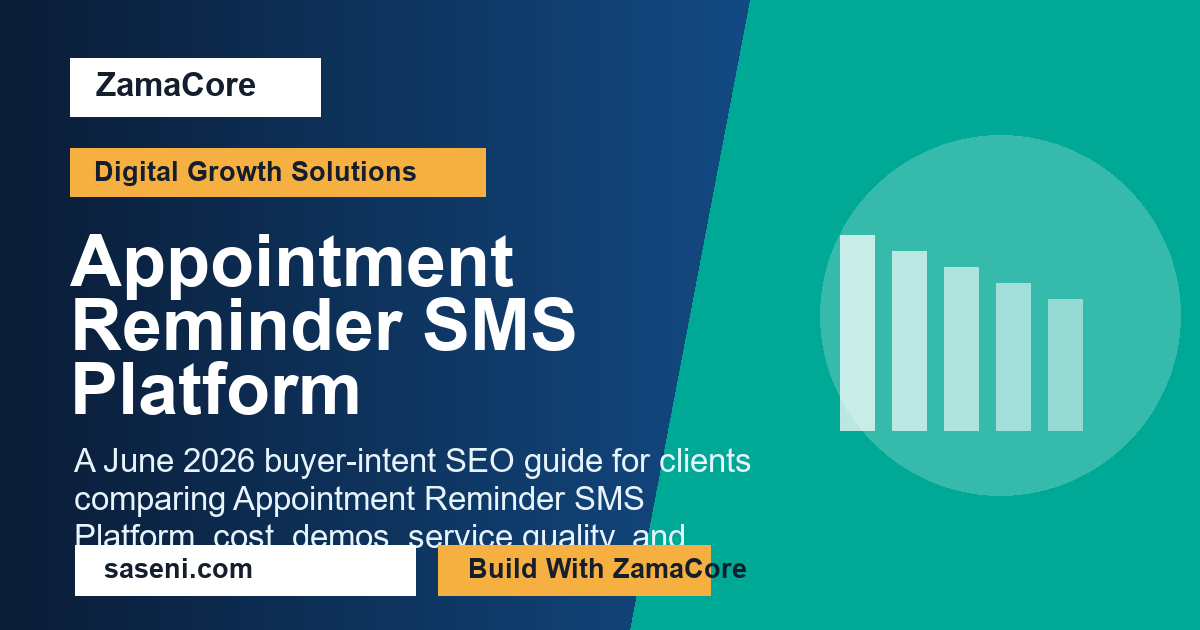 Appointment Reminder SMS Platform