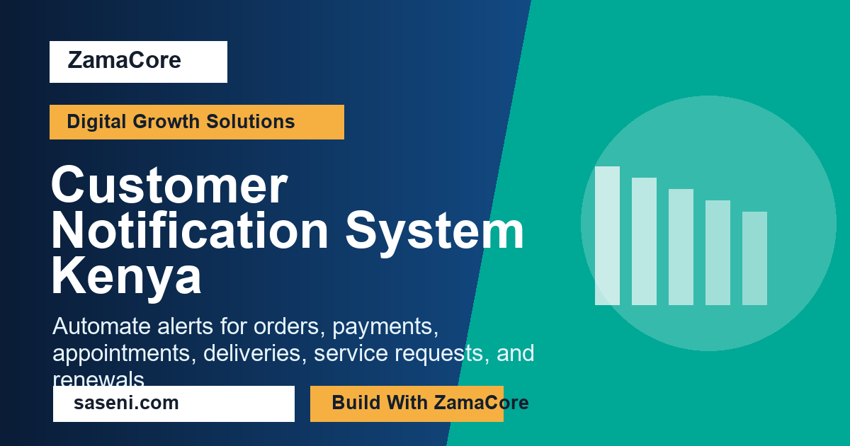 Customer Notification System Kenya