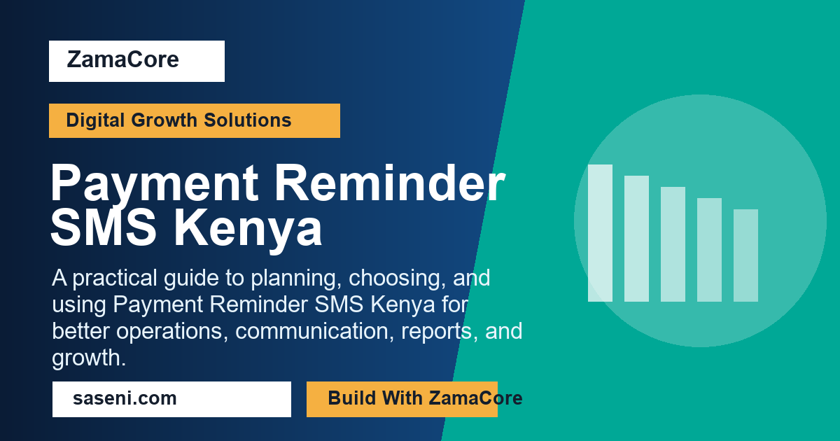 Payment Reminder SMS Kenya