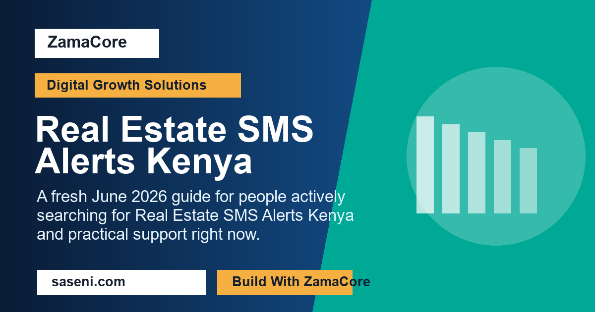 Real Estate SMS Alerts Kenya