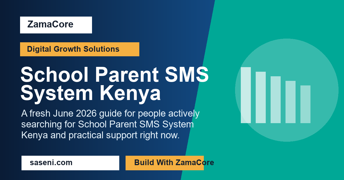 School Parent SMS System Kenya