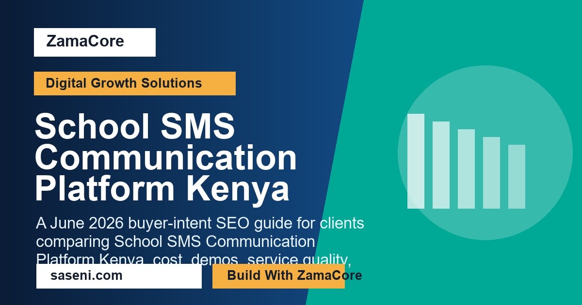 School SMS Communication Platform Kenya