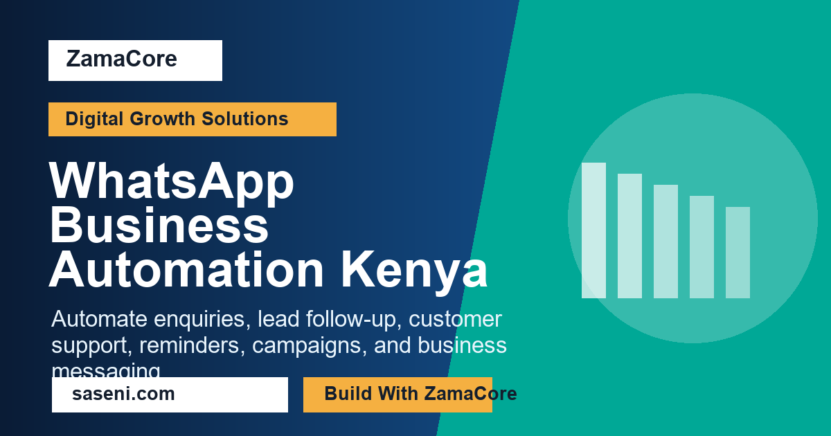 WhatsApp Business Automation Kenya