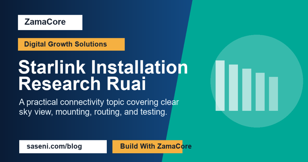Starlink Installation Research Ruai