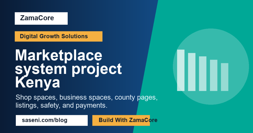 Marketplace system project Kenya