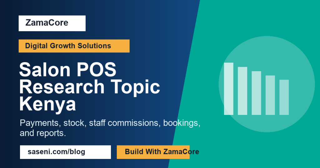 Salon POS Research Topic Kenya