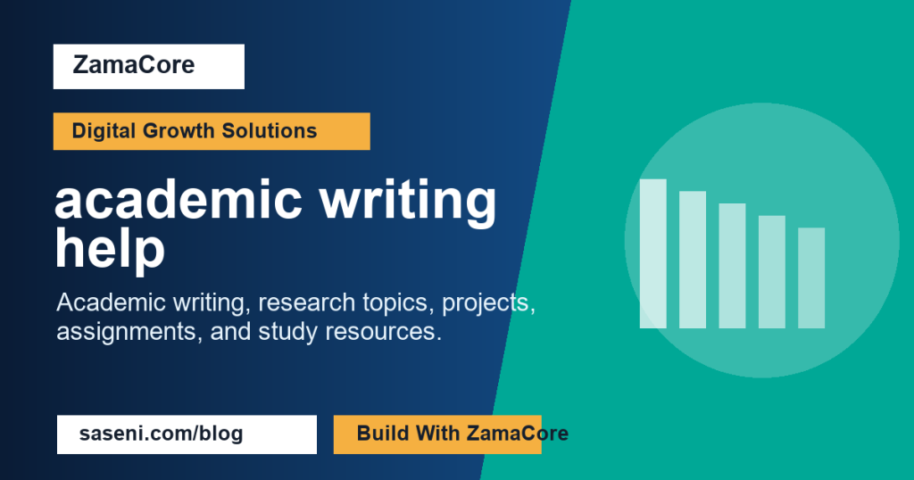 academic writing help
